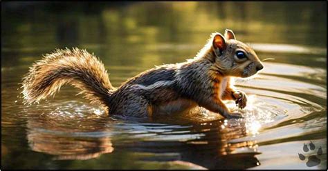 Can Squirrels Swim in Water? And Why Do They Love Sunbathing on Rocks?